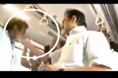 MK Stalin caught on camera slapping a DMK worker in Chennai metro