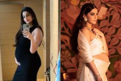 Sonam Kapoor Ahuja Flaunts Baby Bump in Comfy Black Bodycon Dress, See Pic