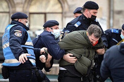 Anti-restriction Protests Held In Romania As Virus Surges