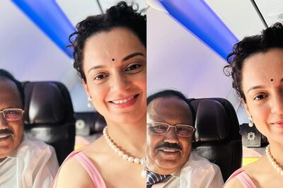 Kangana Ranaut Bumps Into National Security Advisor Ajit Doval Amid Tejas Promotion, Shares Pics