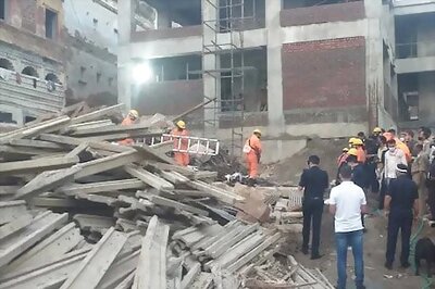 One Killed, Six Workers Feared Trapped in Building Collapse in Gurgaon