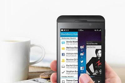 BlackBerry says sales of its new smartphone have been outpacing its expectations