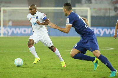 ISL 2016: Florent Malouda Brace Helps Delhi Dynamos Drub Chennaiyin to Go Top
