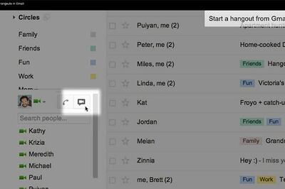 Gmail users in India get Google+ Hangouts