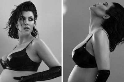 Kourtney Kardashian Flaunts Her Baby Bump, Calls Pregnancy A 'Beautiful Blessing'