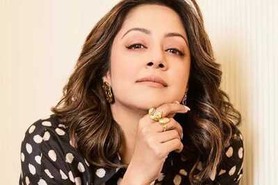Jyothika Keeps It Stylish And Elegant In Polka Dot Maxi Dress