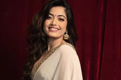 Rashmika Mandanna's Ivory Saree Is Perfect For This Wedding Season