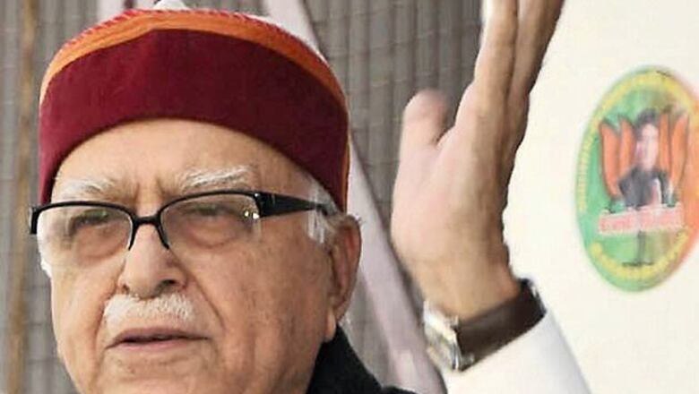 Will think of RS nomination if offered, says LK Advani