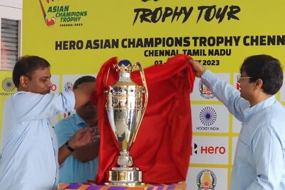 Asian Champions Trophy Chennai 2023: Pass the Ball Trophy Tour Reaches Kalinga Stadium