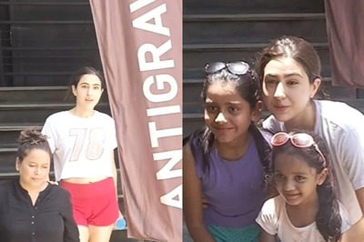 Sara Ali Khan Obliges Kids With Photos As She Gets Papped Outside Gym, Video Goes Viral