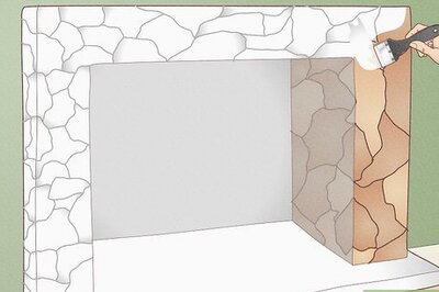 Do-It-Yourself Ideas for Updating a 1970s Stone Fireplace