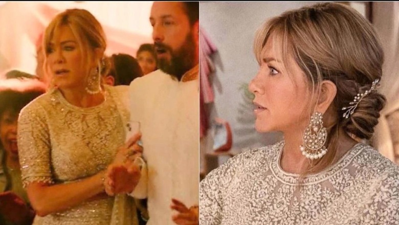 Here’s Why Everyone is Talking About Jennifer Aniston’s Chikankari Lehenga by Manish Malhotra