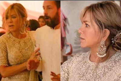 Here’s Why Everyone is Talking About Jennifer Aniston’s Chikankari Lehenga by Manish Malhotra