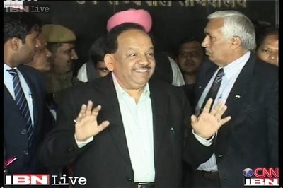 Harsh Vardhan holds talks with US Health Secretary
