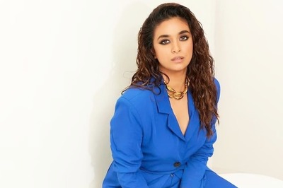 Actress Keerthy Suresh Looks Regal In Blue Co-ord Set With Matching Blazer