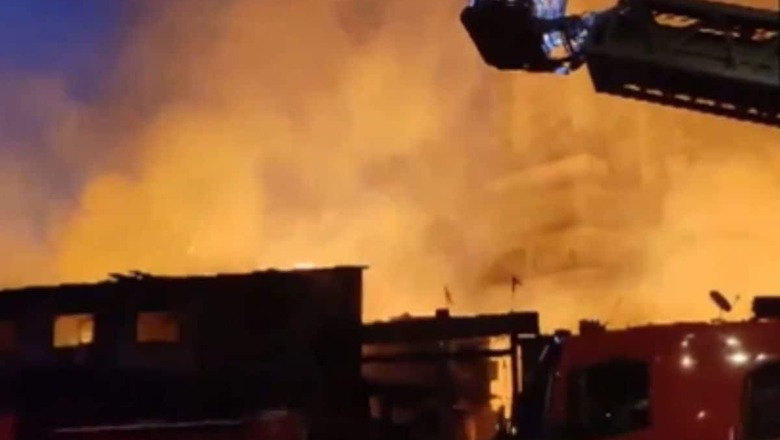 WATCH | Deadly Fire Engulfs Mumbai's Kamathipura Restaurant; 1 Dead, Nearby Mall & Building Vacated