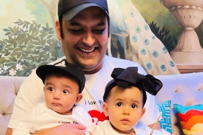 Kapil Sharma First Time Bring Both Kids on The Kapil Sharma Show Sets; Krushna Abhishek's Family Joins