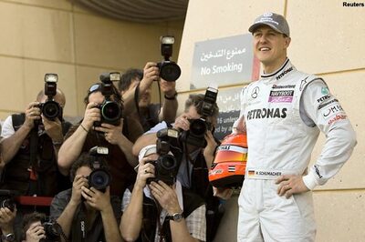 Michael Schumacher 'blinks' after a month in coma: reports
