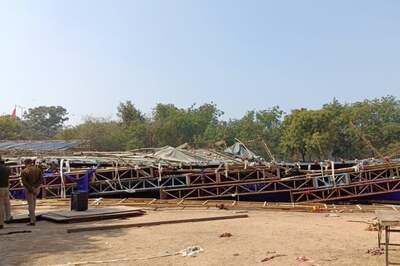 Delhi: At Least 8 Injured as Under-construction Marriage Pandal Collapses in Jawahar Lal Nehru Stadium