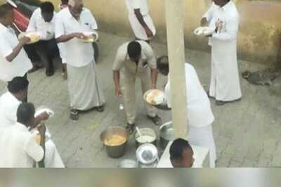 AIADMK Cadres Seen Eating Biryani, Consuming Liquor During One-Day Hunger Strike