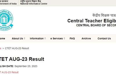 CBSE CTET Result 2023 Declared at ctet.nic.in, Steps to Check