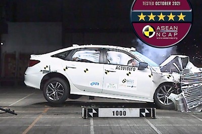 Watch: 2021 Honda Civic Scores Full 5 Star Crash Test Safety Rating by ASEAN NCAP