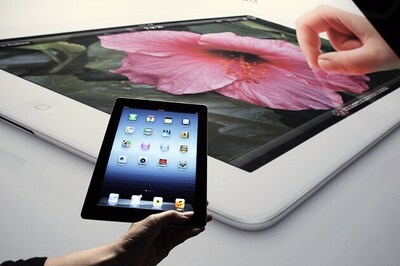 Apple's tablet market share falls to 50 per cent