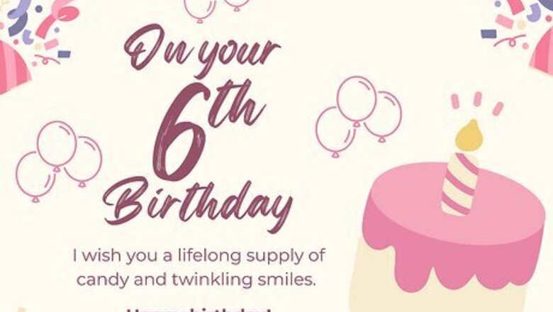 110+ Happy 6th Birthday Wishes for a Special Kid