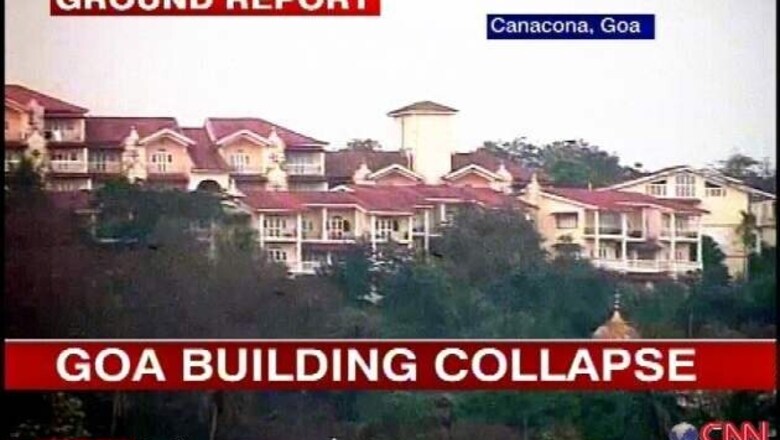 Goa building collapse: Toll mounts to 21, contractor's bail plea rejected