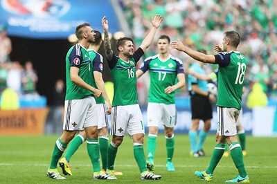 Euro 2016: McAuley, McGinn Help Northern Ireland Shock Ukraine 2-0