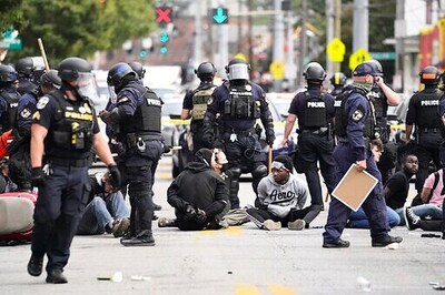 Crowds Protest Taylor Decision; Police Make Arrests