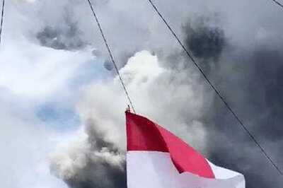 Indonesia volcano spews huge ash cloud in second eruption in three days
