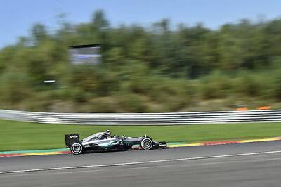 Mercedes' Nico Rosberg On Top in Opening Belgian GP Practice