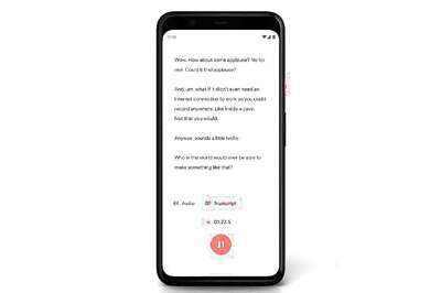 Google's Real-Time Transcription Recorder App Now Available on Older Pixel Models