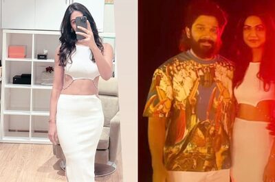 Allu Arjun's Wife Allu Sneha Reddy Looks Super Sexy at Pushpa 2 Star's Birthday Bash; See Pics