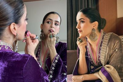 Sanya Malhotra Violet Kurta Set Was The Showstopper On Her Amritsar Tour, See Pics