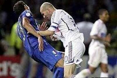 Finally, head-butted Materazzi tells all