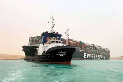 Ship Weighing 200,000-Ton Blocks Suez Canal Causing Disruptions and Losses. Here's All You Need to Know