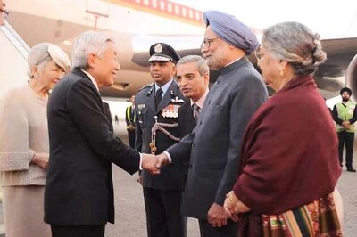 Japans' Royal couple takes Sunday stroll in Lodhi Gardens