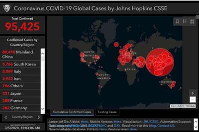 BEWARE: This Coronavirus Heat Map Will Attack Your Computer, Quite Literally