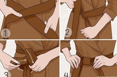 How to Tie a Belt on a Trench Coat