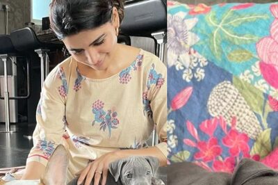 Samantha Akkineni Reveals New Furry Member of Family With Adorable Pictures