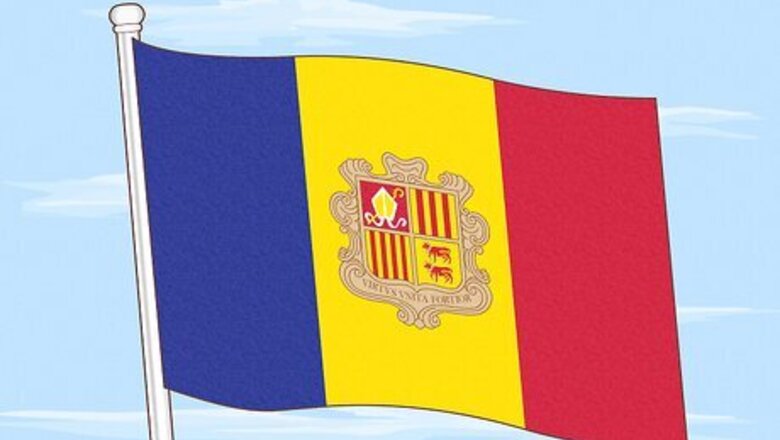 10 Countries with Red, Yellow, and Blue Flags
