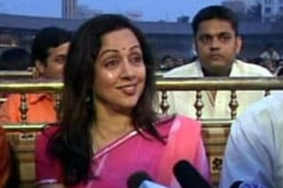Hema Malini campaigns for BJP