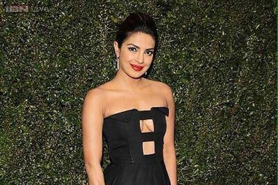 Look of the day: Priyanka Chopra slips into a vintage Lanvin LBD at Chanel/Charles Finch pre-Oscar dinner