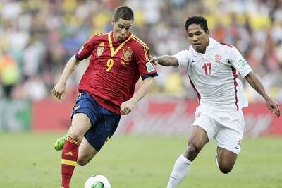 Fernando Torres and Vicente Del Bosque praise example set by Tahiti
