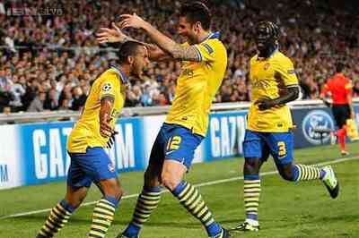 In-form Arsenal face Napoli test in Champions League