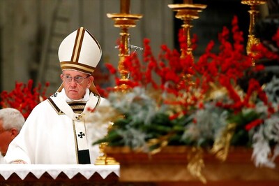 Mideast Needs Two-state Solution, Pope Says in Christmas Message