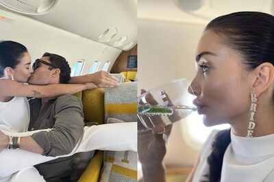Amy Jackson and Ed Westwick Share Steamy Kiss As They Jet to Amalfi for Dreamy Wedding | Pics