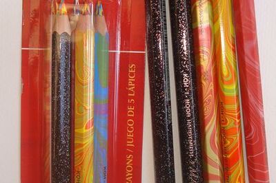 How to Use Multi‐Colored Drawing Pencils